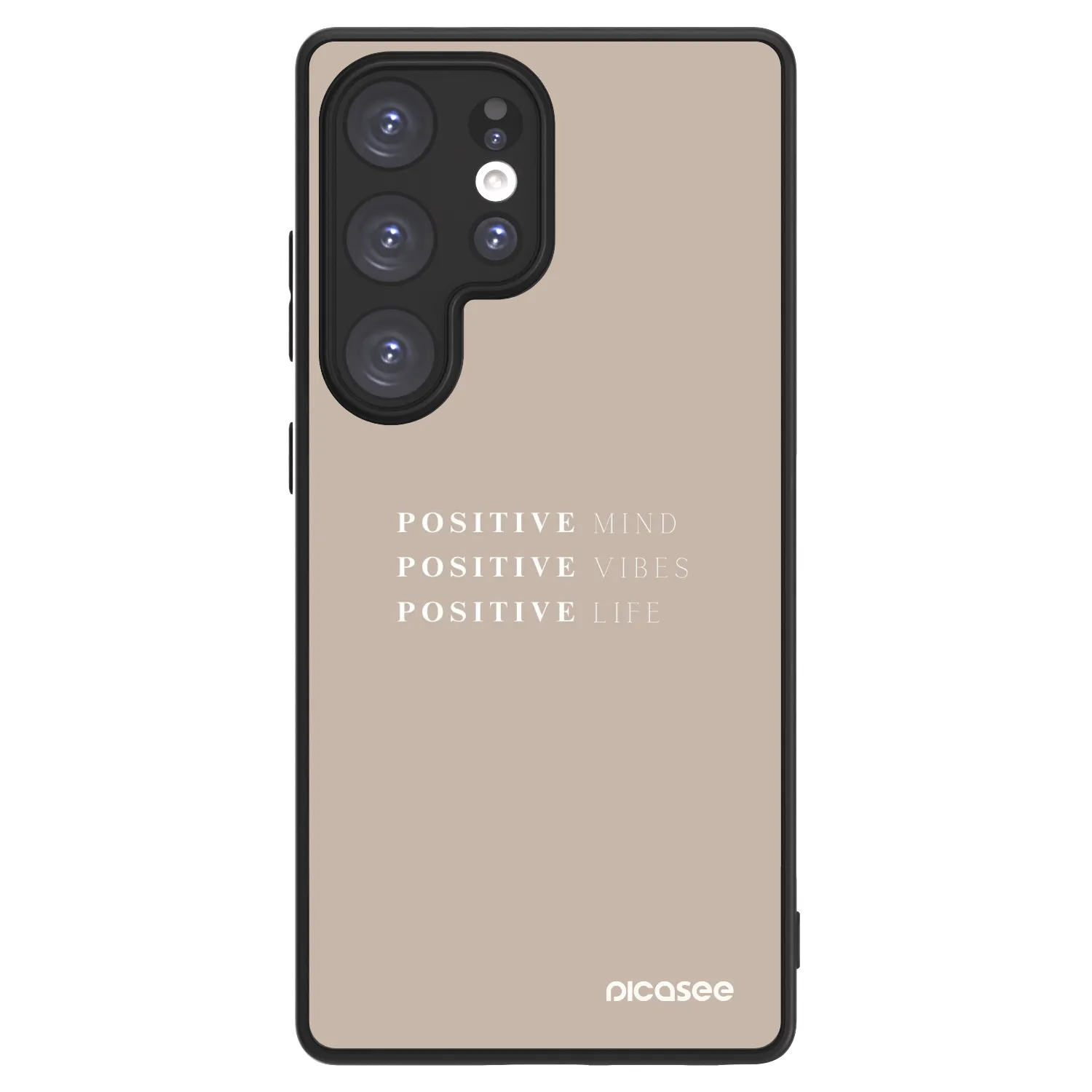 Picasee ULTIMATE CASE PowerShare für Samsung Galaxy S25 Ultra 5G - Positive Vibes