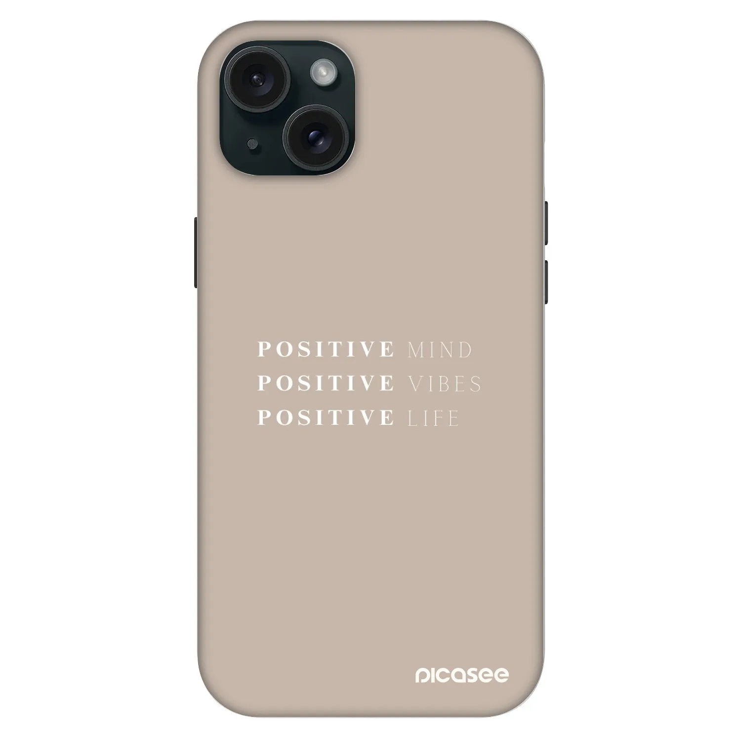 Picasee Fashion Case MagSafe für Apple iPhone 15 Plus - Positive Vibes