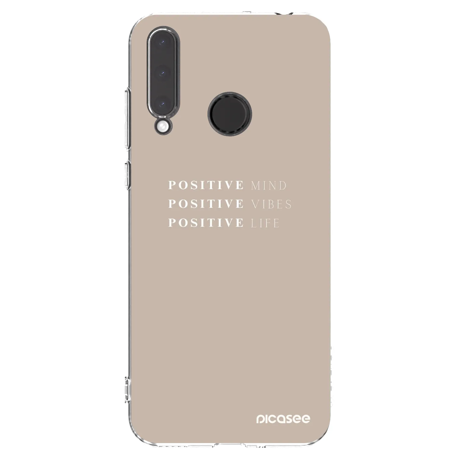 Picasee Honor 20 Lite Hülle - Transparentes Silikon - Positive Vibes
