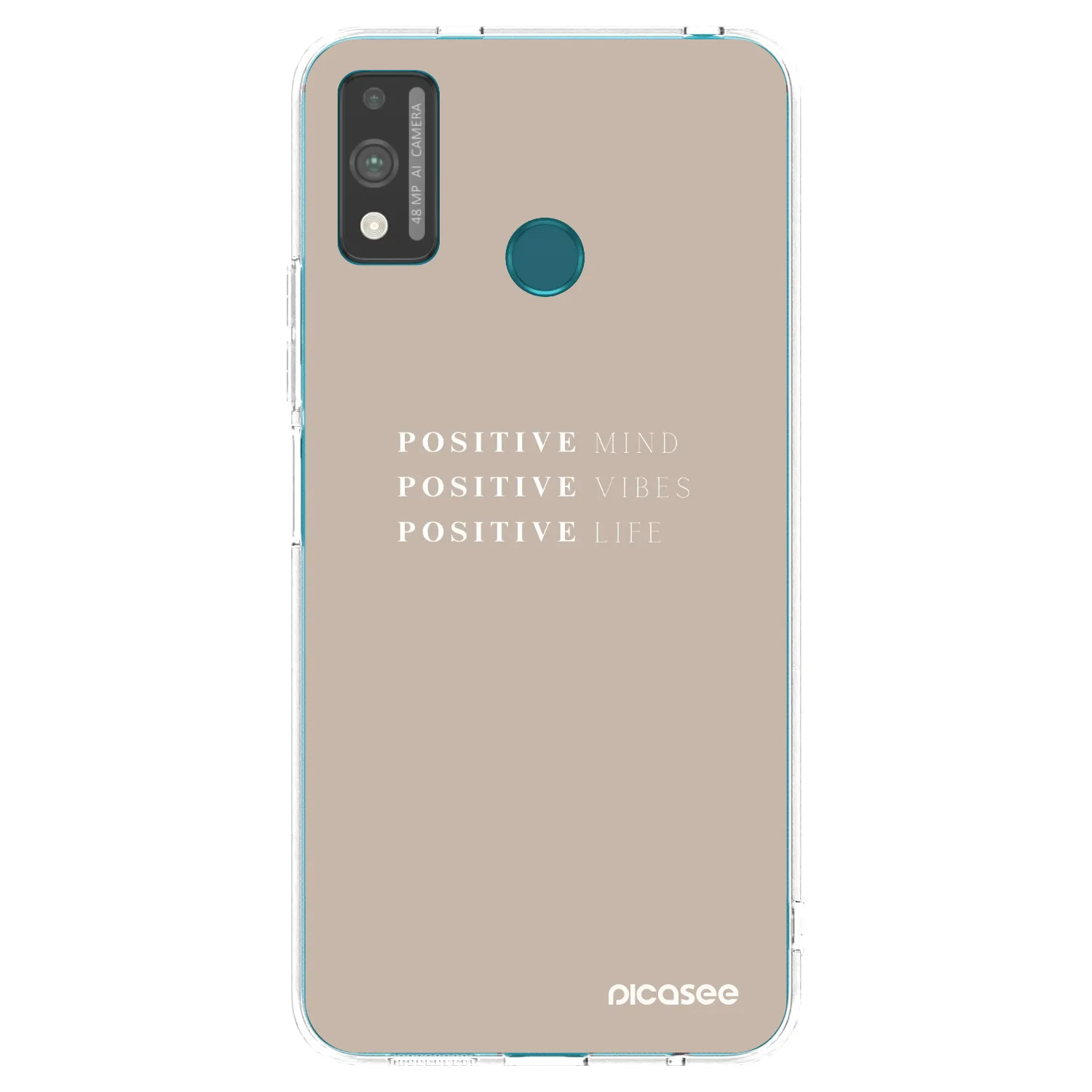 Picasee Honor 9X Lite Hülle - Transparentes Silikon - Positive Vibes