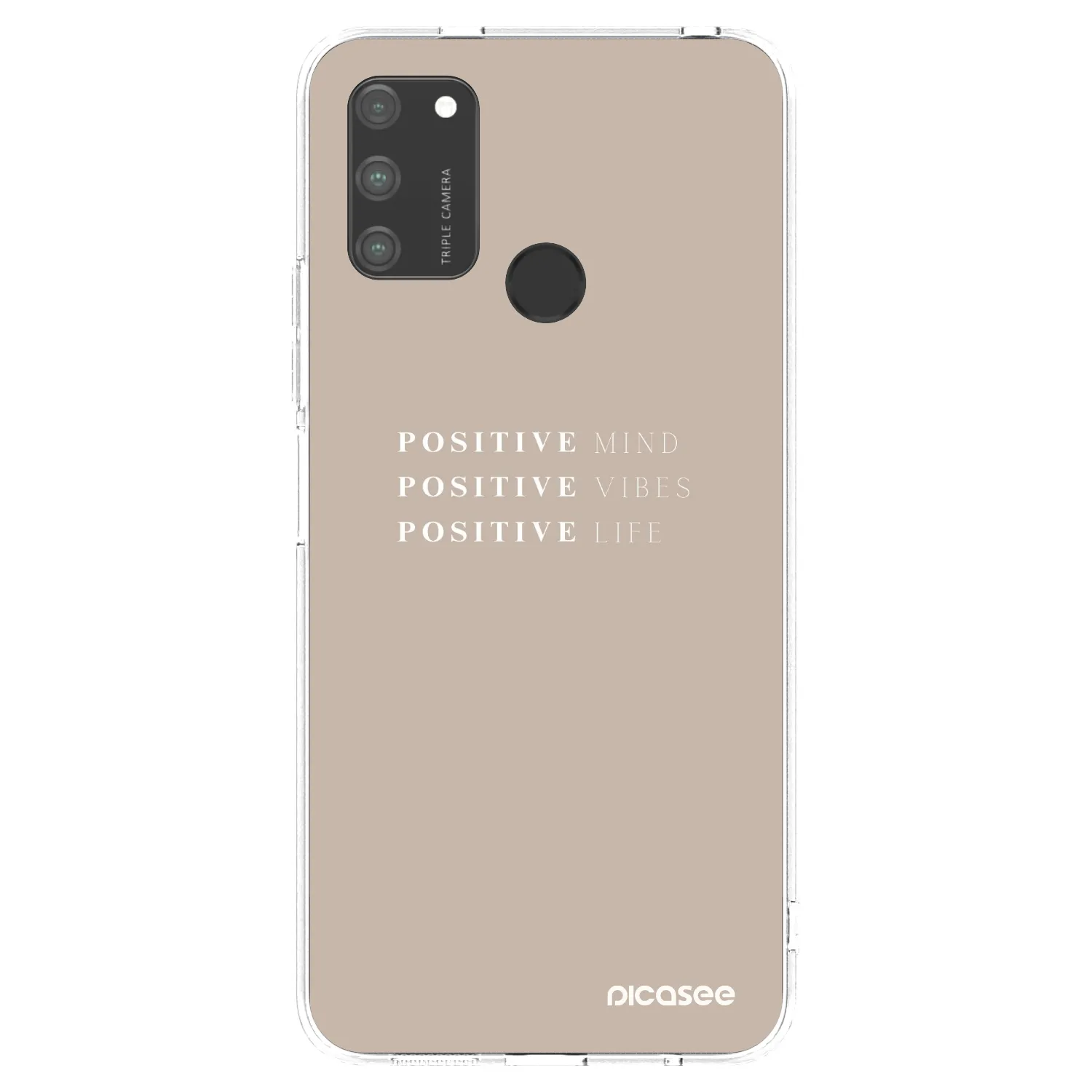 Picasee Honor 9A Hülle - Transparentes Silikon - Positive Vibes