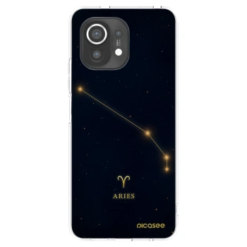 Picasee Xiaomi Mi 11 Hülle - Transparentes Silikon - ARIES