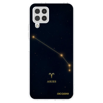 Picasee Samsung Galaxy A22 A225F 4G Hülle - Transparentes Silikon - ARIES