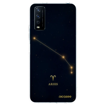 Picasee Vivo Y11s Hülle - Transparentes Silikon - ARIES