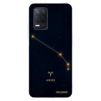 Picasee Realme 8 5G Hülle - Transparentes Silikon - ARIES
