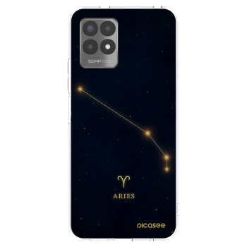 Picasee Realme 8i Hülle - Transparentes Silikon - ARIES
