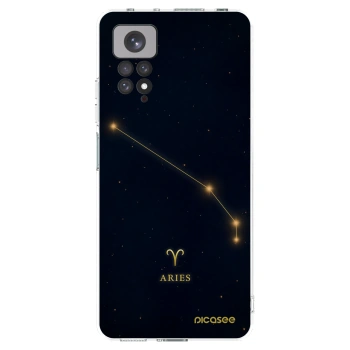 Picasee Xiaomi Redmi Note 11 Hülle - Transparentes Silikon - ARIES