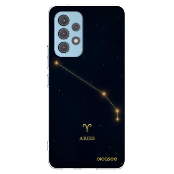 Picasee Samsung Galaxy A53 5G A536 Hülle - Transparentes Silikon - ARIES