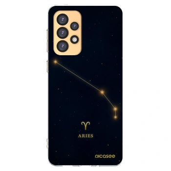 Picasee Samsung Galaxy A33 5G A336 Hülle - Transparentes Silikon - ARIES