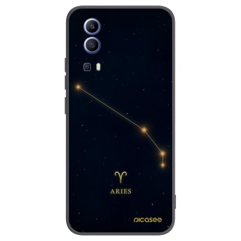 Picasee Vivo Y52 5G Hülle - Schwarzes Silikon - ARIES