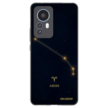 Picasee Xiaomi 12T Pro Hülle - Schwarzes Silikon - ARIES