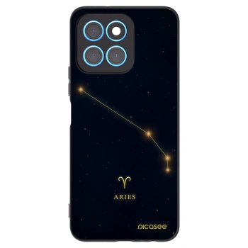 Picasee Honor X8 5G Hülle - Schwarzes Silikon - ARIES