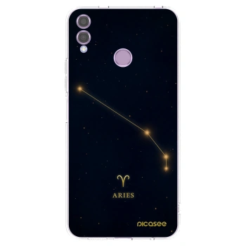 Picasee Honor 8X Hülle - Transparentes Silikon - ARIES