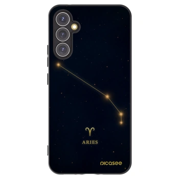 Picasee Samsung Galaxy A34 5G A346B Hülle - Schwarzes Silikon - ARIES