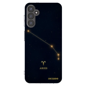 Picasee Samsung Galaxy A14 4G A145R Hülle - Transparentes Silikon - ARIES