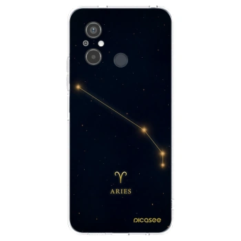 Picasee Xiaomi Redmi 12C Hülle - Transparentes Silikon - ARIES