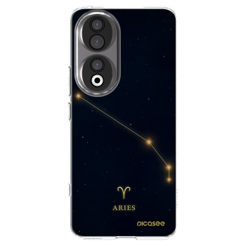 Picasee Honor 90 5G Hülle - Transparentes Silikon - ARIES