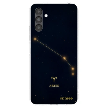 Picasee Samsung Galaxy A04s A047F Hülle - Transparentes Silikon - ARIES