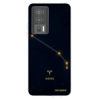 Picasee Xiaomi Poco F5 Pro 5G Hülle - Transparentes Silikon - ARIES