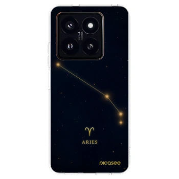 Picasee Xiaomi 14 Pro Hülle - Transparentes Silikon - ARIES