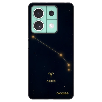 Picasee Xiaomi Redmi Note 13 5G Hülle - Schwarzes Silikon - ARIES