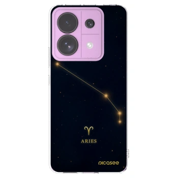 Picasee Xiaomi Redmi Note 13 Pro 5G Hülle - Transparentes Silikon - ARIES