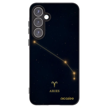 Picasee Samsung Galaxy A55 5G A556B Hülle - Schwarzes Silikon - ARIES