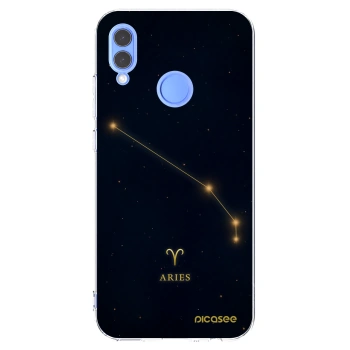 Picasee Honor 10 Lite Hülle - Transparentes Silikon - ARIES