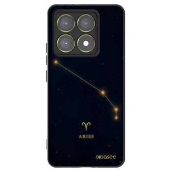 Picasee Xiaomi 14T Hülle - Schwarzes Silikon - ARIES