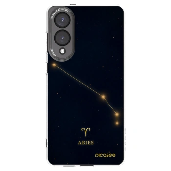 Picasee Samsung Galaxy S25 Edge 5G Hülle - Transparentes Silikon - ARIES