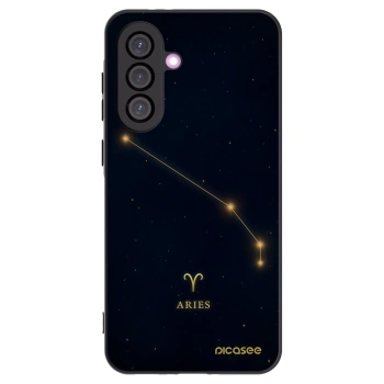 Picasee Samsung Galaxy A36 5G Hülle - Schwarzes Silikon - ARIES