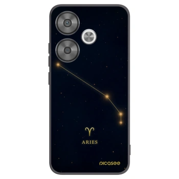 Picasee Xiaomi Poco F6 Hülle - Schwarzes Silikon - ARIES
