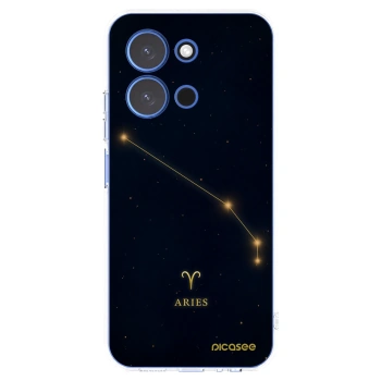 Picasee Xiaomi Redmi 15C 4G Hülle - Transparentes Silikon - ARIES