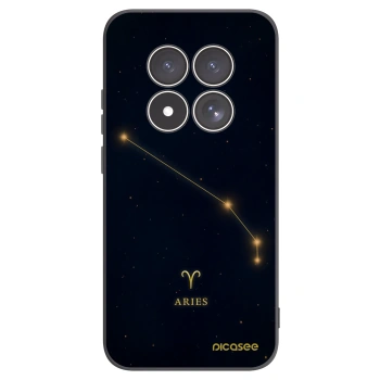 Picasee Xiaomi Redmi Note 15 Pro 4G Hülle - Schwarzes Silikon - ARIES