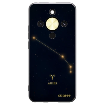 Picasee Honor Magic8 Lite 5G Hülle - Schwarzes Silikon - ARIES