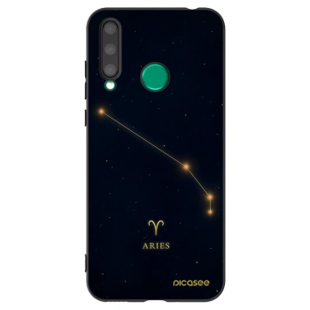 Picasee Honor 20 Lite Hülle - Schwarzes Silikon - ARIES