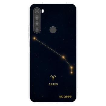Picasee Xiaomi Redmi Note 8 Hülle - Transparentes Silikon - ARIES