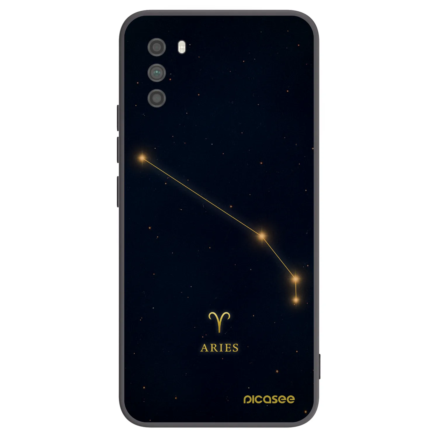 Picasee Xiaomi Poco M3 Hülle - Schwarzes Silikon - ARIES