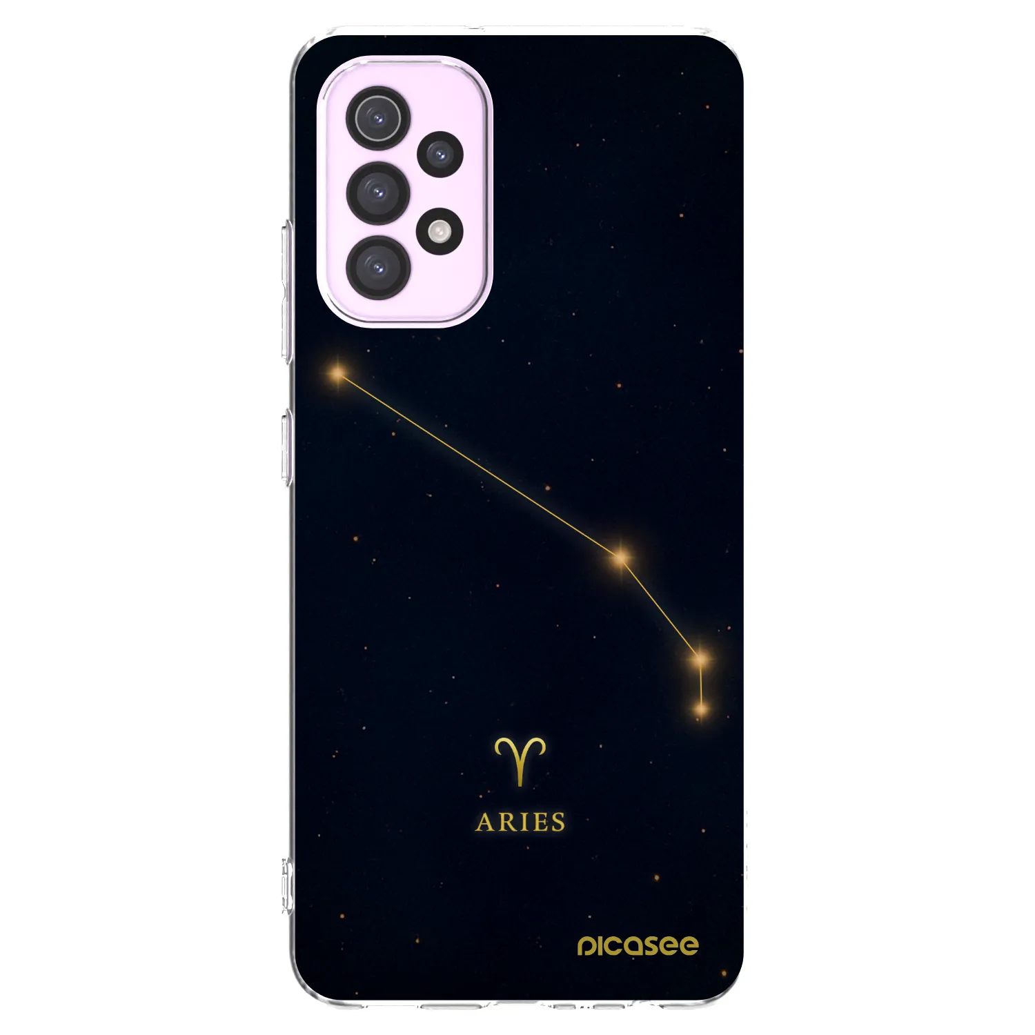 Picasee Samsung Galaxy A32 5G A326B Hülle - Transparentes Silikon - ARIES