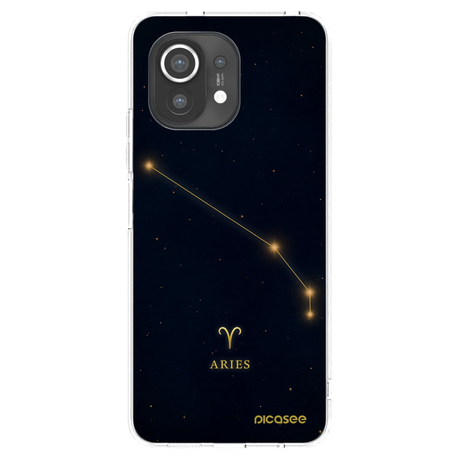 Picasee Xiaomi Mi 11 Hülle - Transparentes Silikon - ARIES