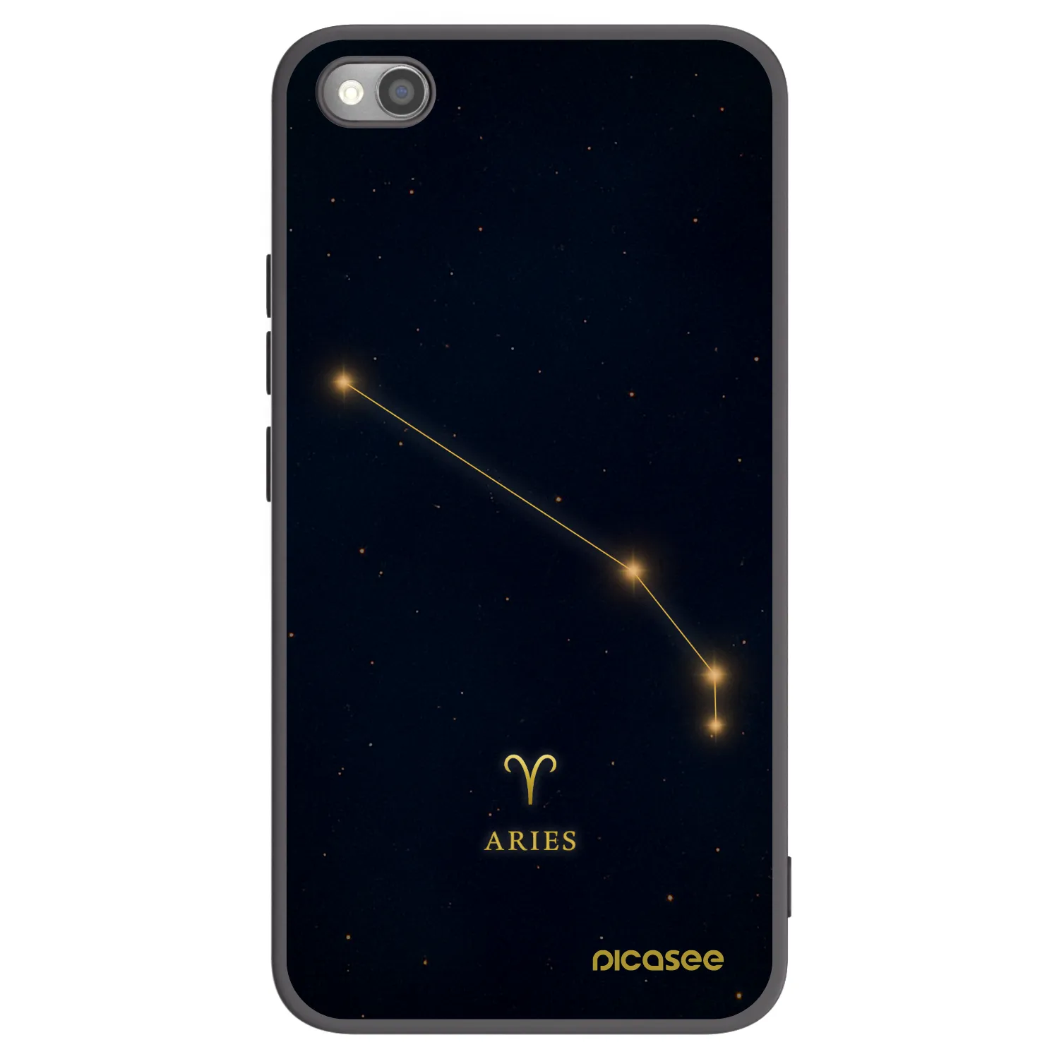 Picasee Xiaomi Redmi Note 11S 5G Hülle - Schwarzes Silikon - ARIES