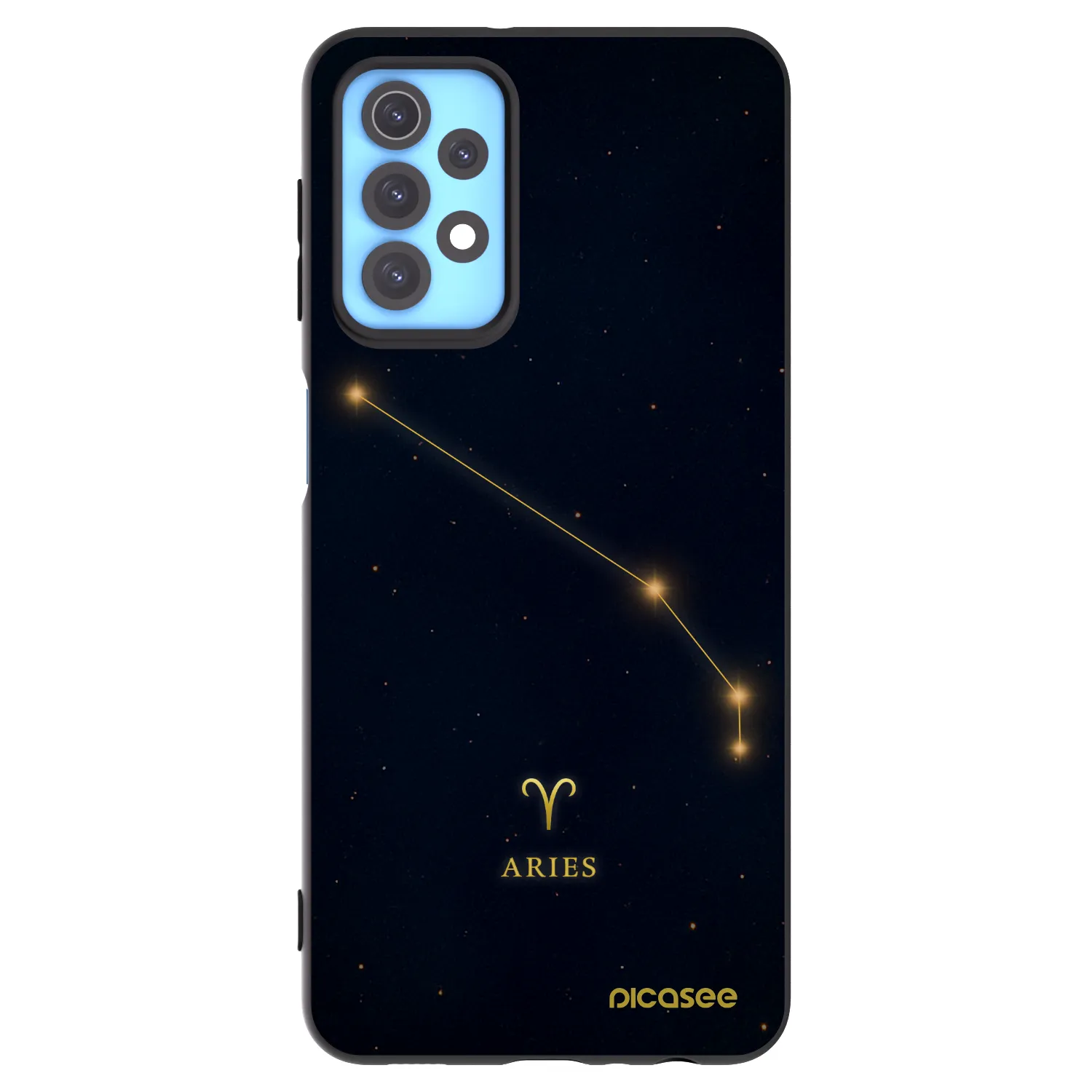 Picasee Samsung Galaxy A32 4G SM-A325F Hülle - Schwarzes Silikon - ARIES