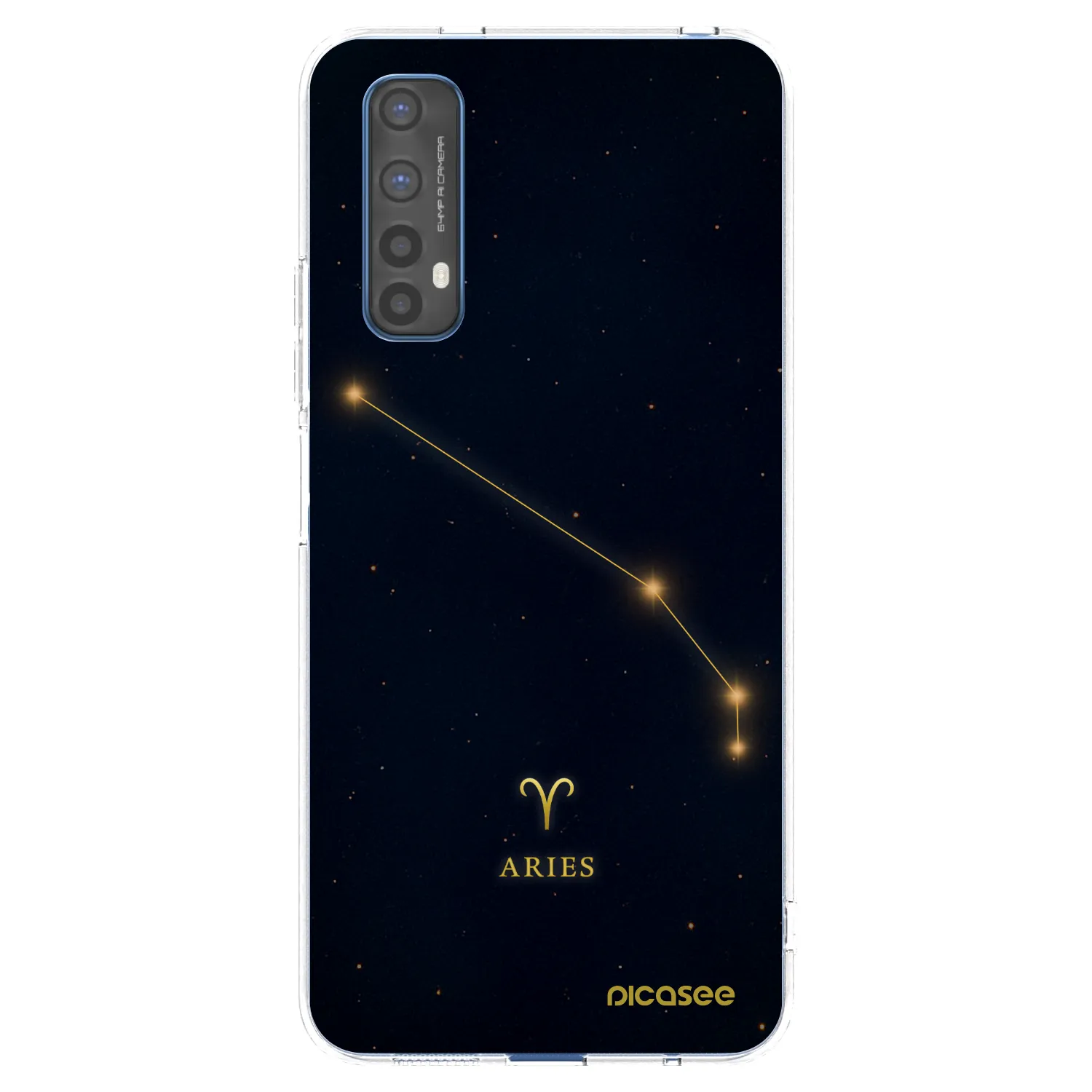 Picasee Realme 7 Hülle - Transparentes Silikon - ARIES
