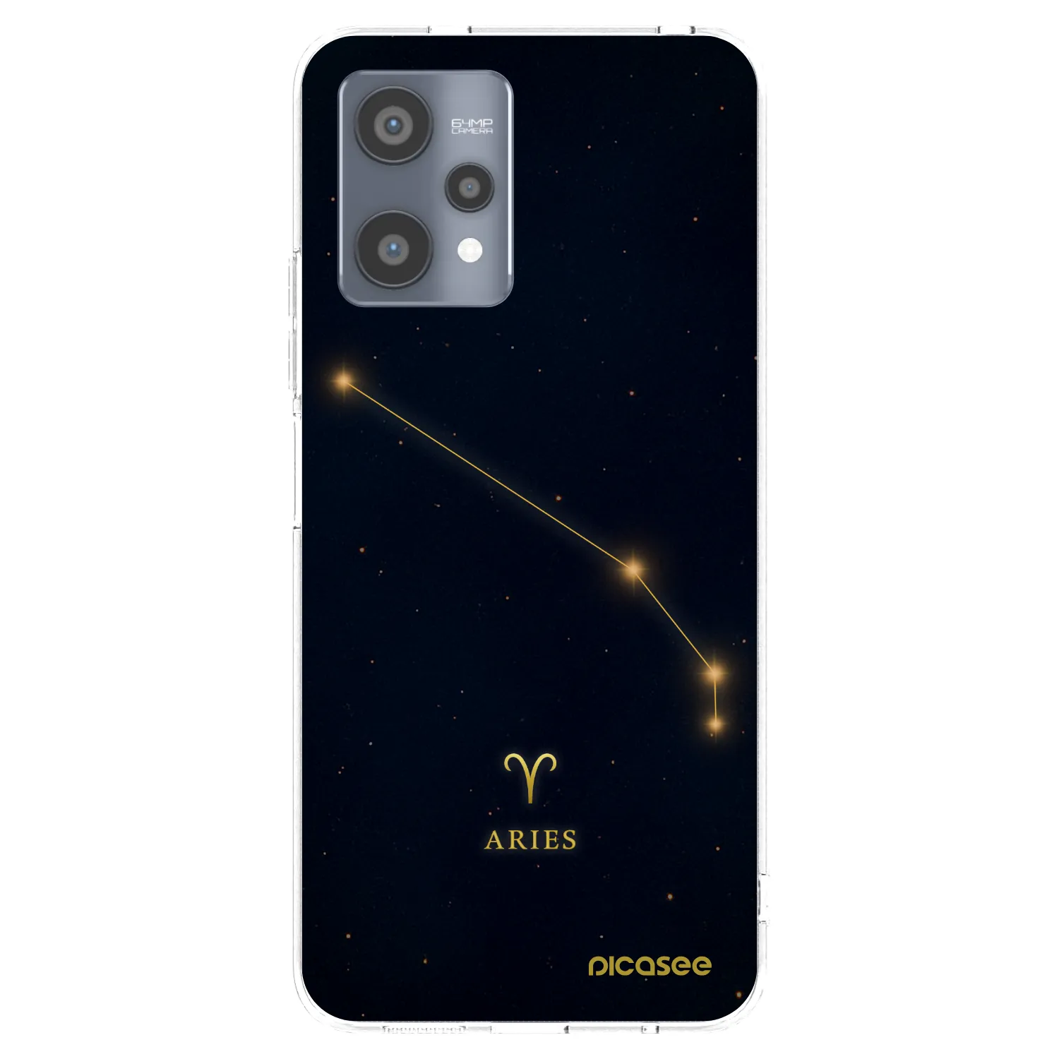 Picasee Realme 9 Pro 5G Hülle - Transparentes Silikon - ARIES