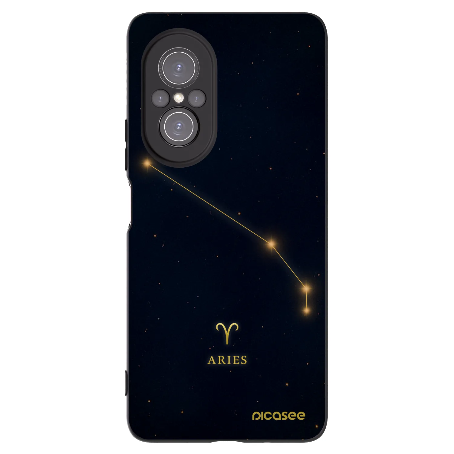 Picasee Huawei Nova 9 SE Hülle - Schwarzes Silikon - ARIES