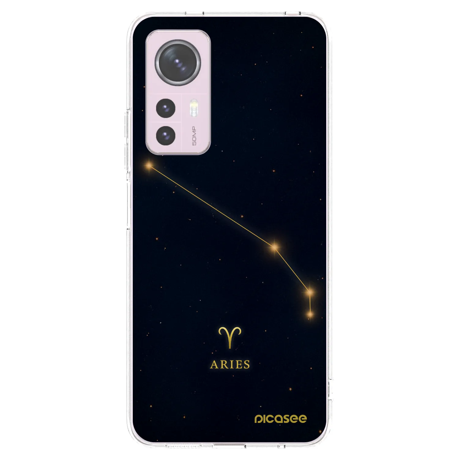 Picasee Xiaomi 12 Hülle - Transparentes Silikon - ARIES