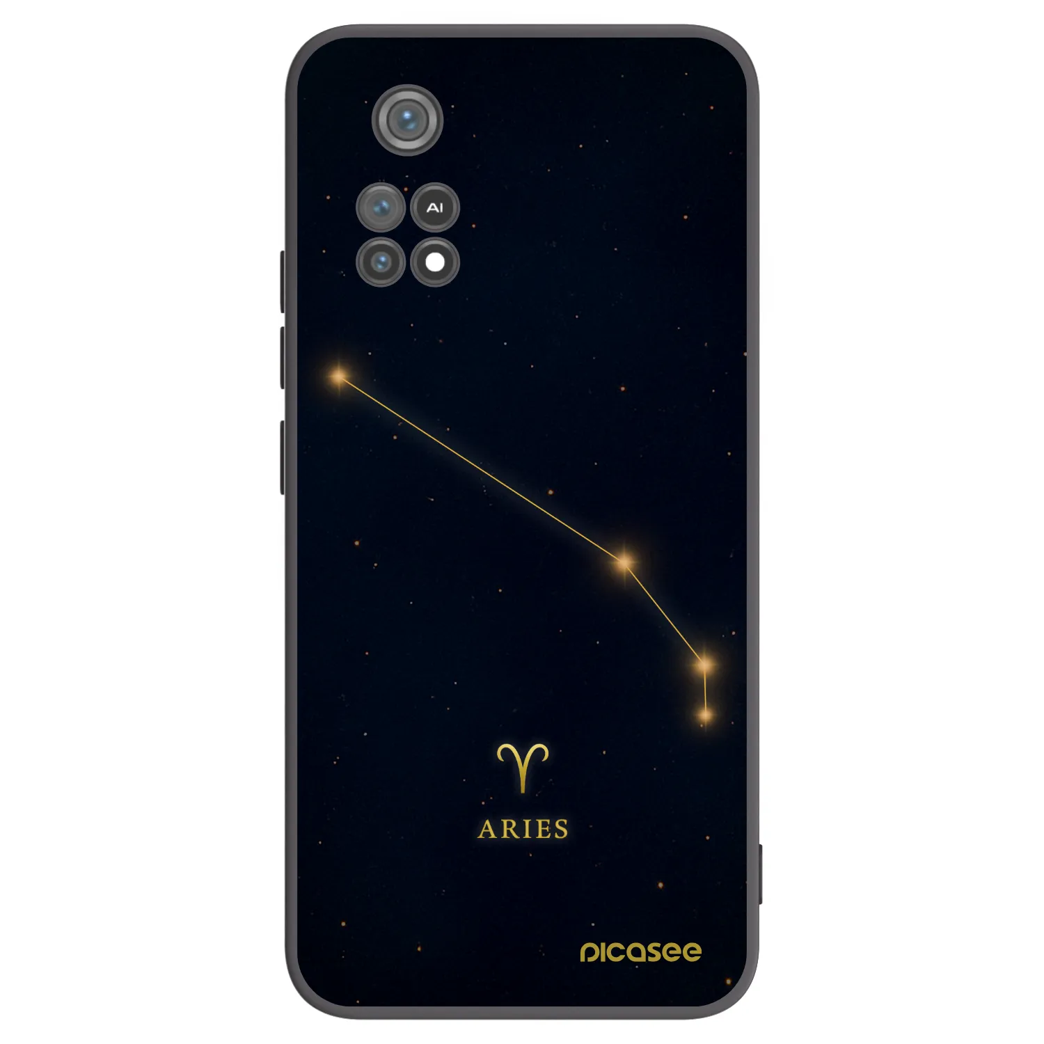 Picasee Xiaomi Poco M4 Pro Hülle - Schwarzes Silikon - ARIES
