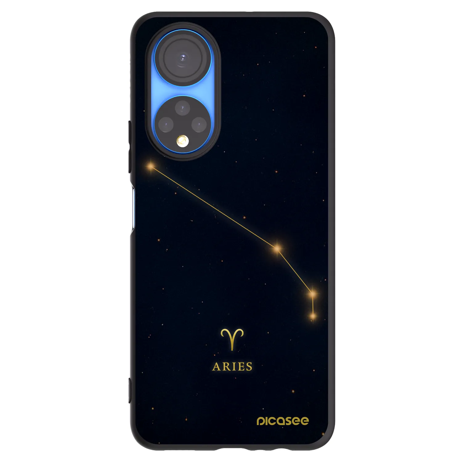 Picasee Honor X7 Hülle - Schwarzes Silikon - ARIES