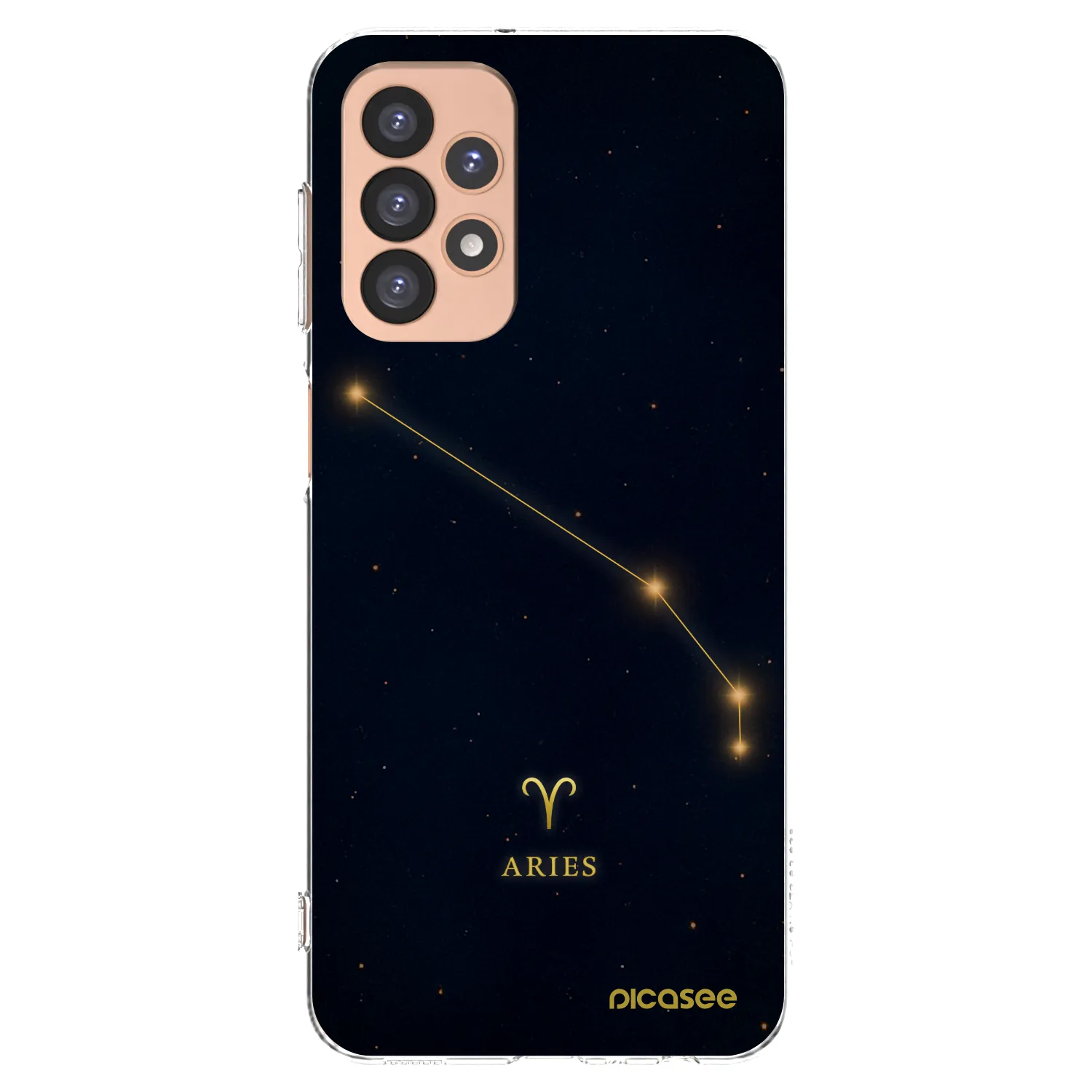 Picasee Samsung Galaxy A23 A236B 5G Hülle - Transparentes Silikon - ARIES