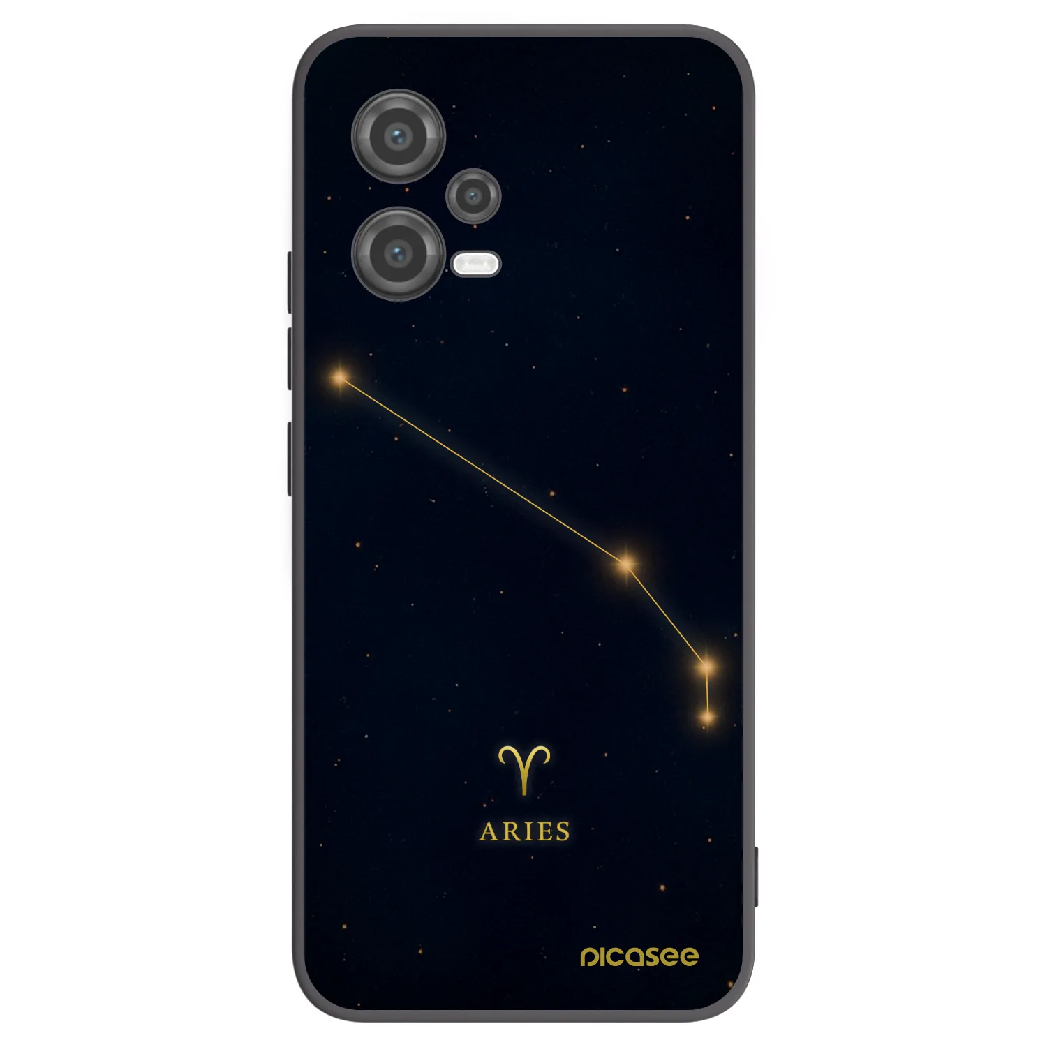 Picasee Xiaomi Poco X5 Hülle - Schwarzes Silikon - ARIES